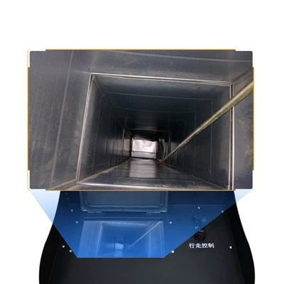 KT-976 Air Duct Cleaning Robot Vacuuming While Brushing