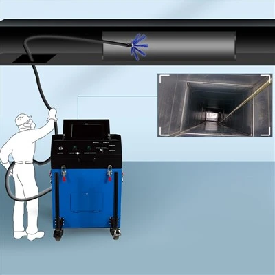 KT-836 Cleaning Wizard Specifically Designed For Central Air Conditioning Main Ducts Completely Remove Duct Dirt